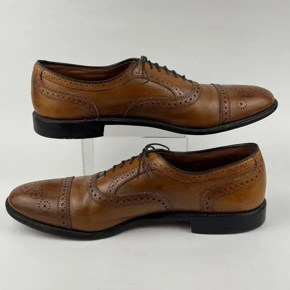 Allen Edmond Mens 14 A Brown Walnut Leather Strand Cap Toe Oxford Dress Shoes Allen Edmonds Strand Cap Toe Oxford (Men) | Nordstrom main image 2